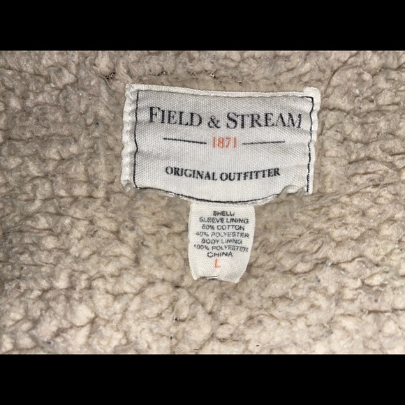 Field & Stream Quilted Sherpa Lined Hooded Jacket - Picture 3 of 6